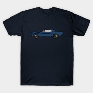 side vintage muscle car view T-Shirt